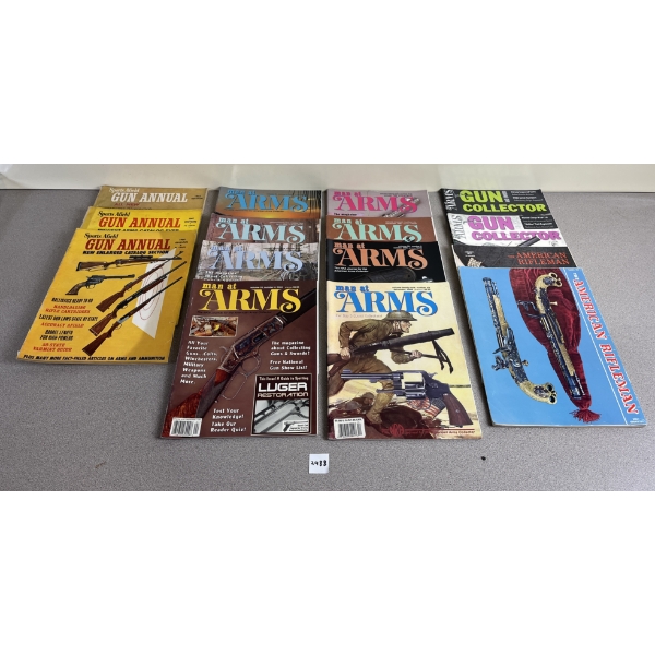 LOT OF 15 - MISCELLANEOUS GUN PUBLICATIONS 