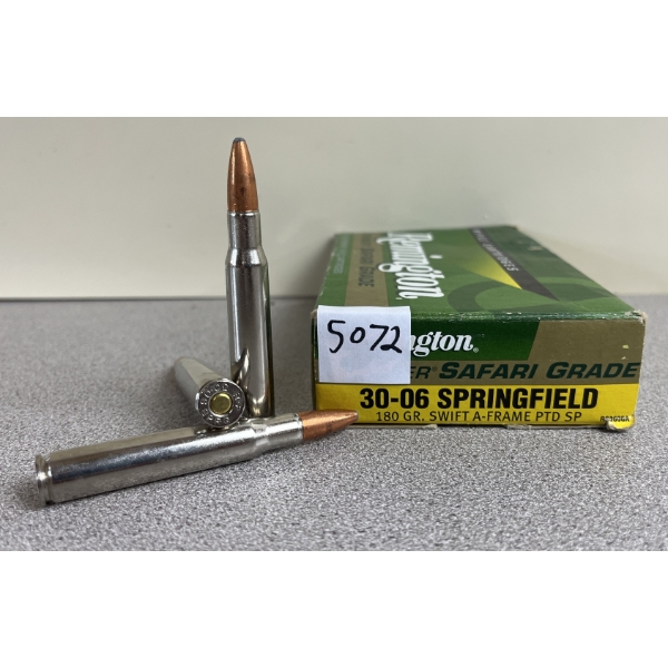 AMMO: 20X REMINGTON .30-06 - 180GR SWIFT A-FRAME