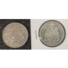Image 1 : LOT OF 2 - 1957 & 1962 CDN 50 CENT SILVER COINS