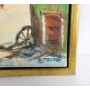Image 3 : "WINTER BARNS" BY W. FRANKE - FRAMED OIL ON CANVAS