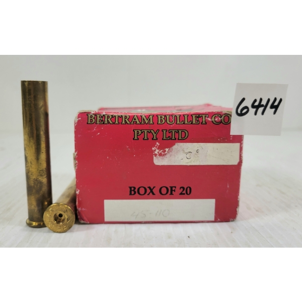 BRASS: 20X BERTRAM .45-110 