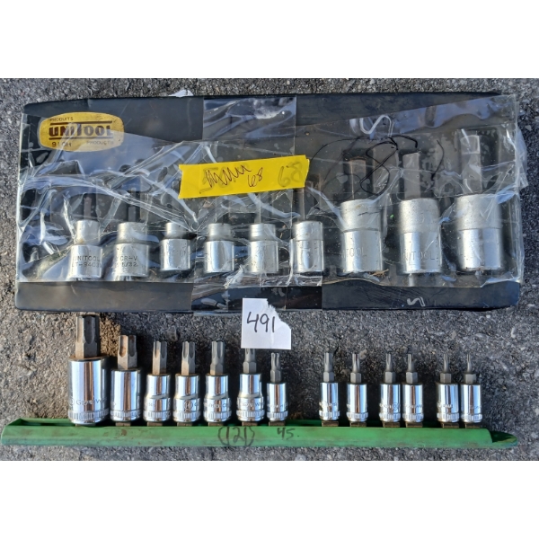 LOT OF 2 - TORX SETS