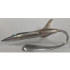 Image 2 : U.S. AIR FORCE FH-105 METAL AIRPLANE MODEL W/ STAND 