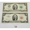 LOT OF 2 - 1963 & 1976 U.S. $2 BANKNOTES