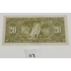 Image 2 : 1937 CDN $20 BANKNOTE