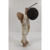Image 3 : "DRUM DANCER" BY TOMMY NAKOOLAK - WHALE BONE
