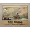 Image 1 : LONDON & NORTH EASTERN RAILWAY "THE RHINE" CANVAS BANNER