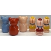 Image 3 : LOT OF 6 - PLASTIC PIGGY BANKS