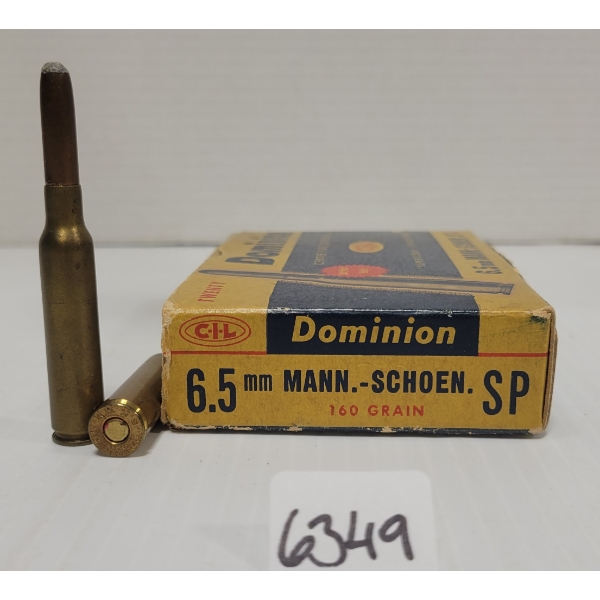 AMMO: 20X CIL 6.5MM - 160 GR. SP