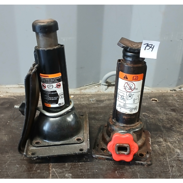 LOT OF 2 - BOTTLE JACKS