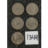 Image 2 : LOT OF 5 - U.S. 25 CENT COINS - 1965 TO 1974