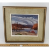 Image 1 : "DROWNED LAND, MUSKOKA" BY ROBERT LEE CHADWICK(1905 - 1971) - FRAMED OIL ON BOARD