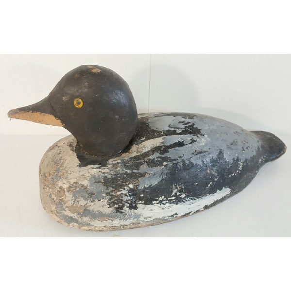 1940'S WHISTLER HEN DECOY BY GEORGE OFFORD