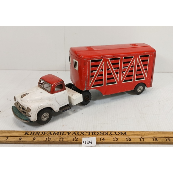 UNKNOWN TIN LIVESTOCK HAULER 