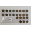 Image 3 : LOT OF 23 - 1925-57 U.S. 1 CENT COINS 