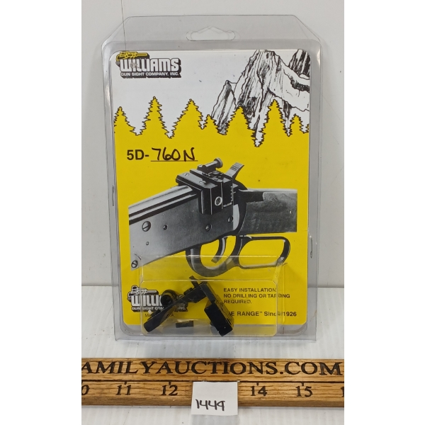 WILLIAMS RECEIVER SIGHTS - 5D-760N