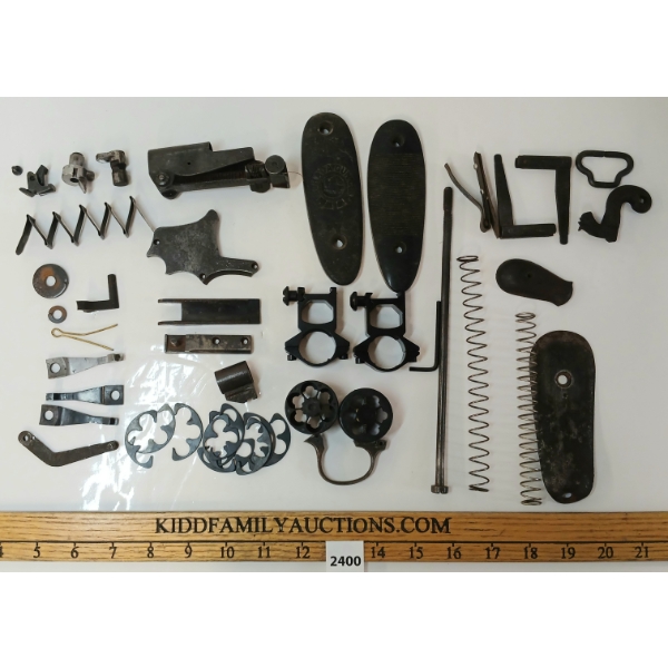 JOB LOT - MISC FIREARM PARTS & SCOPE RINGS