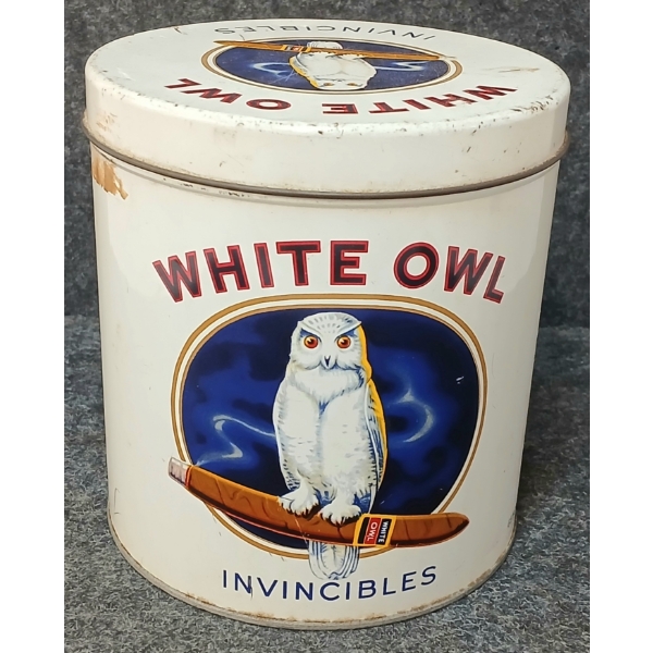 WHITE OWL INVINCIBLES CIGAR TIN