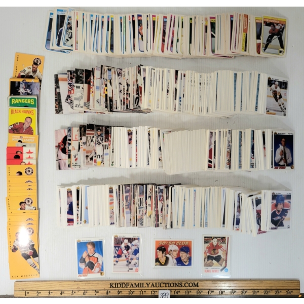 QTY OF 1980'S-1990'S HOCKEY CARDS