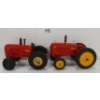 Image 4 : LOT OF 2 - CAST MASSEY-HARRIS TRACTORS