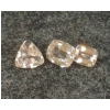 Image 1 : LOT OF 3 - NATURAL PREMIUM MORGANITE - MIXED CUT (CUSHION / TRILLIANT PARCEL)