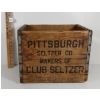 Image 3 : PITTSBURGH SELTZER CO. CRATE - MAKERS OF CLUB SELTZER
