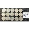 Image 2 : LOT OF 15 - 1958-1968 CDN 10 CENT COINS - INCL SILVER