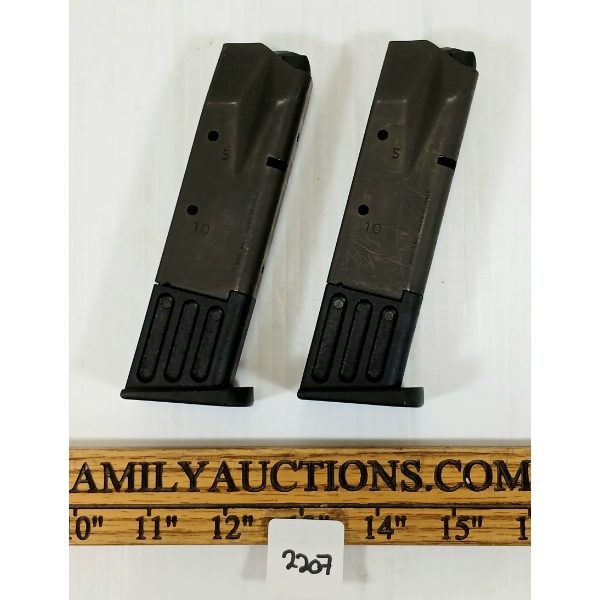 LOT OF 2 - SIG SAUER P226 9MM MAGAZINES - PAL REQ. 