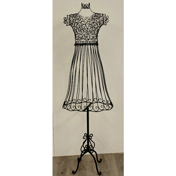 SCROLLWORK WIRE DRESS FRAME 