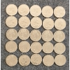 Image 2 : LOT OF 25 - 2002 CDN 50 CENT COINS