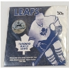 2009-2010 RCM 50 CENT COIN - TORONTO MAPLE LEAFS