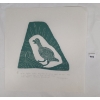 998  1976 A GULL HUNTS FOR FISH IN THE RIVER BY JOSIE PAPERK / CAROLINE QUMALUK  STONECUT