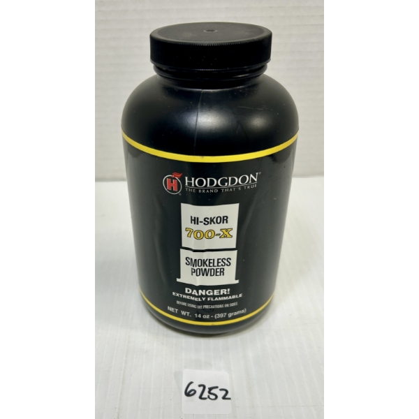 POWDER: APPROX 0.75 LB HODGDON HI-SKOR 700-X