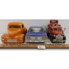 Image 2 : LOT OF 3 - JADA DIECAST 1941 WILLYS COUPE, '64 CHEVROLET IMPALA & '41 FLATBED TRUCK MODELS