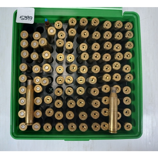 AMMO / BRASS: 6X MIXED .25-06 REM LIVE - 93X BRASS