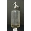 Image 3 : SAM HOFFMAN GOOD HEALTH SELTZER - CLEAR SAND BLASTED - 10 PANELED - SELTZER BOTTLE