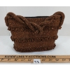 Image 2 : M. E. PRODUCT BROWN BEADED HANDBAG / CLUTCH