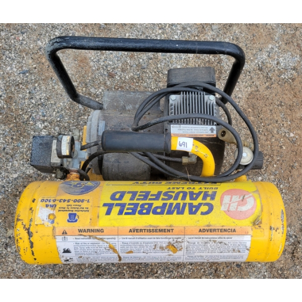 CAMPBELL HAUSFELD 4GAL AIR COMPRESSOR