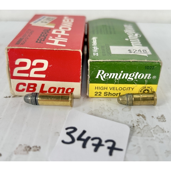 AMMO: APPROX 90X .22 LONG & .22 SHORT 