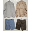 Image 2 : LOT OF 4 - MEN'S CLASSIFIED BUTTON-UP SHIRTS & SHORTS
