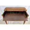 Image 4 : VICTORIAN FLIP TOP WRITING DESK & CHAIR - WALNUT