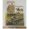 Image 1 : LOT OF 3 - TAMIYA & MODELCRAFT GERMAN AFRICA KORPS INFANTRY & D.A.K. & T-60 LIGHT TANK MODEL KITS
