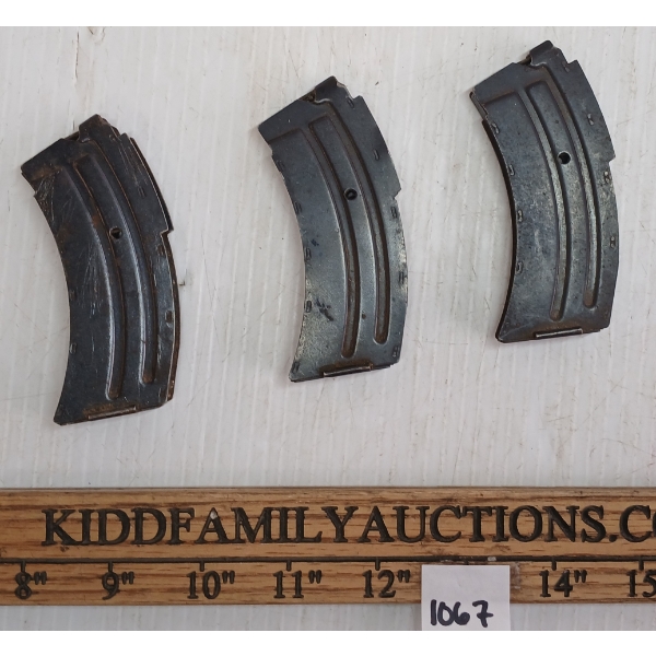 LOT OF 3 - LAKEFIELD SAVAGE .22LR MAGS