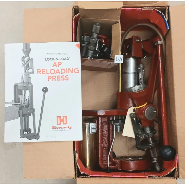 JOB LOT - HORNADY LOCK-N-LOAD AP RELOADING PRESS