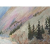 Image 2 : VALLEY LANDSCAPE BY E.R. DELANEY - FRAMED OIL ON CANVAS BOARD
