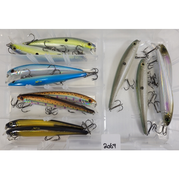 QTY OF MISC TROUT LURES