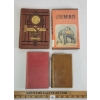 LOT OF 4 - MISC. PUBLICATIONS - INCL 1875 "THE HANGING OF THE CRANE," & 1910 "ROB ROY"