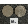 Image 2 : LOT OF 2 - 1971 U.S. EISENHOWER SILVER DOLLAR COINS 