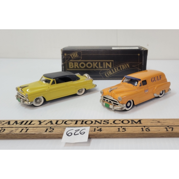 LOT OF 2 - BROOKLIN MODELS DIECAST NO. 30 & 31 