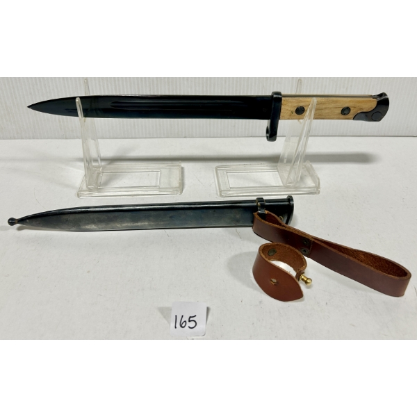 POLISH SVT-40 BAYONET W/ SCABBARD & FROG